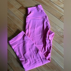 lululemon pink aligns guavafruit color